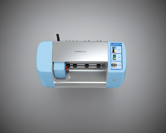 دستگاه برش گلس پاورولوژی Powerology The Ultimate Universal Film Cutter Machine PSPCTMBU درحد نو