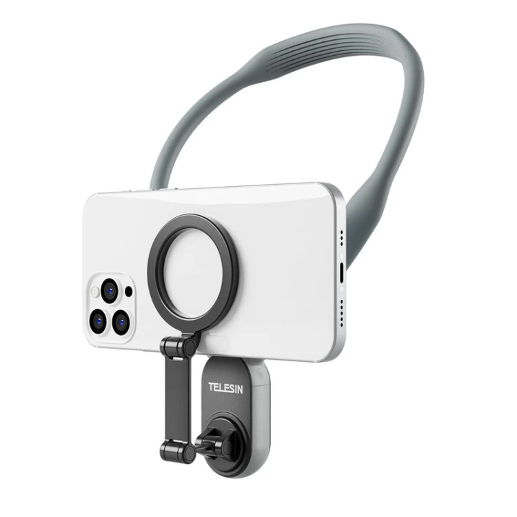 نگهدارنده گوشی موبایل تلسین مدل Magnetic Neck Holder Telesin MNM-002