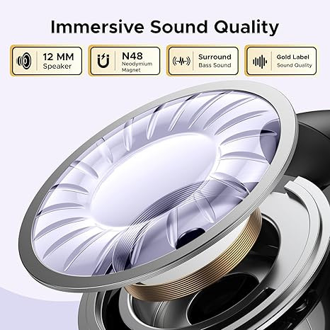 هدفون بلوتوث TWS داخل گوش هدست بی سیم HITUNE S3 TRUE CLIP سیاه 45785 Ugreen