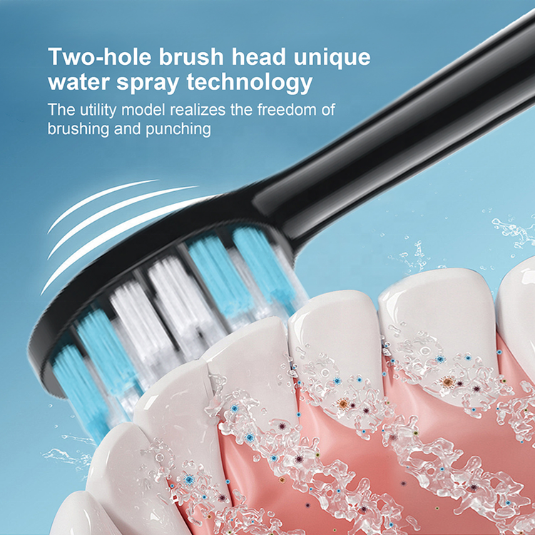 دستگاه مسواک برقی سونیک ۳-in-1 – تمیزکننده، پولیش و سفیدکننده دندان