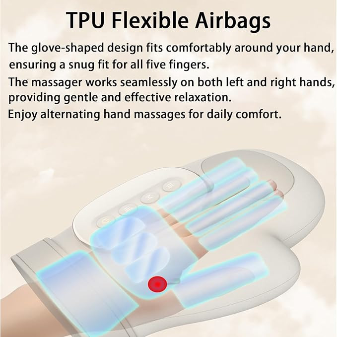 ماساژور دست هوشمند SMART HAND MASSAGER با گرمایش و کمپرس هوا