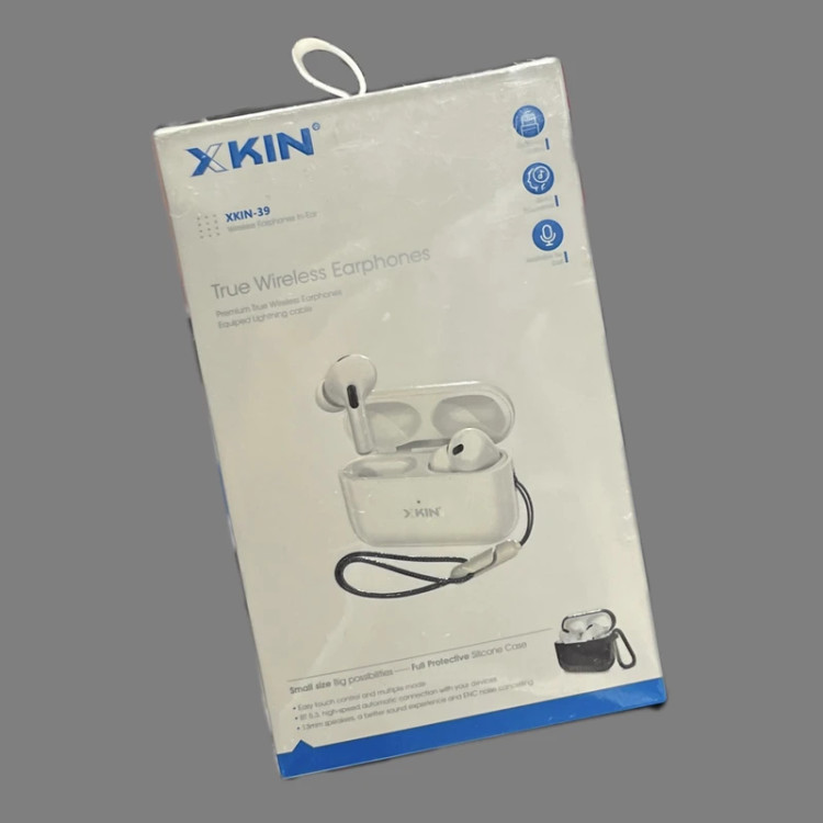 هندزفری بلوتوثی ایکسکین مدل XKIN-39 (پاپ-آپ + ANC & Transparency + کاور کیس)