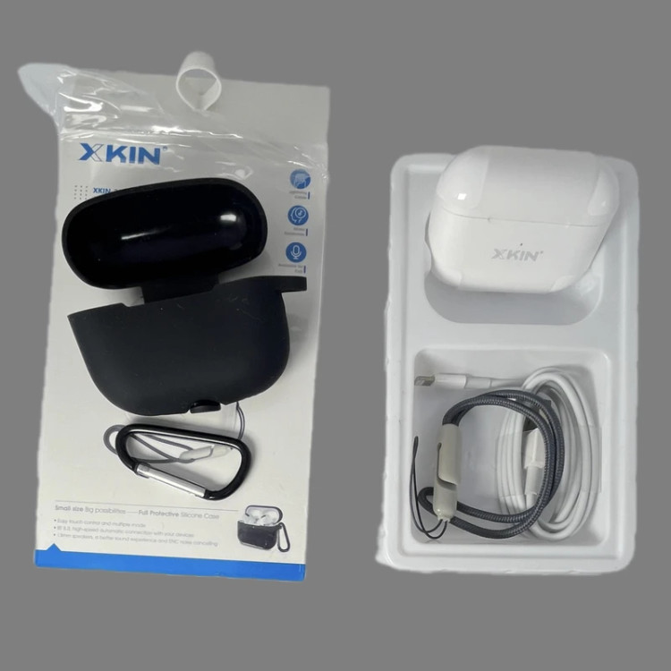هندزفری بلوتوثی ایکسکین مدل XKIN-39 (پاپ-آپ + ANC & Transparency + کاور کیس)