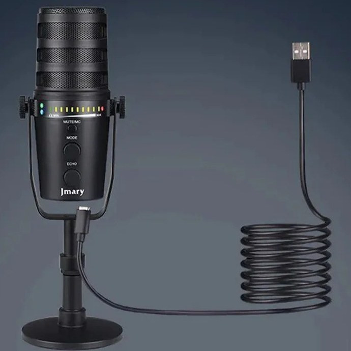 میکروفون جی ماری مدل MC-PW12 حرفه ای با قابلیت چرخش ۳۶۰ درجه