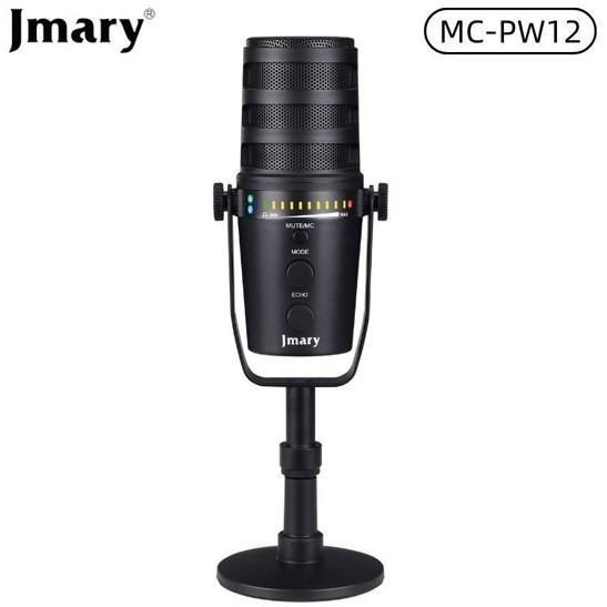 میکروفون جی ماری مدل MC-PW12 حرفه ای با قابلیت چرخش ۳۶۰ درجه