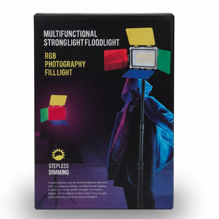 پروژکتور و چراغ شارژی چندکاره اورجینال MULTIFUNCTIONAL STRONGLIGHT FLOODLIGHT W8138-1