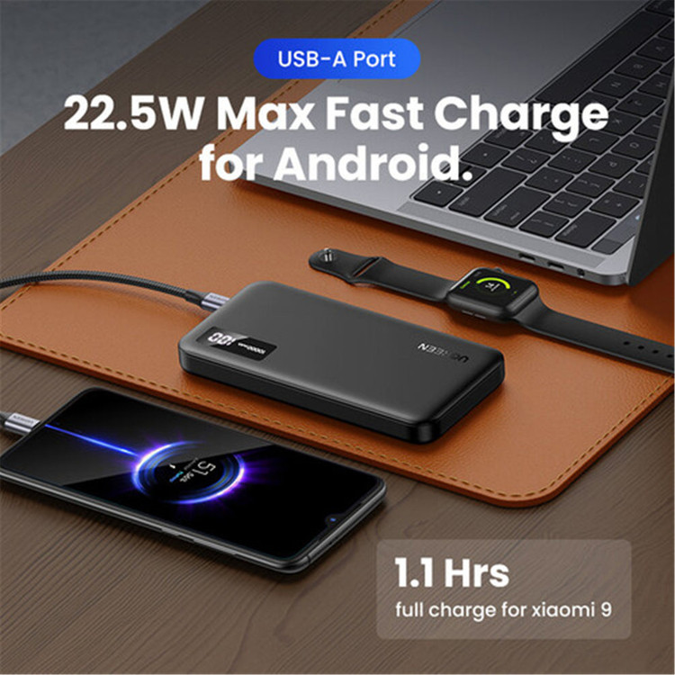پاوربانک 22.5 وات یوگرین مدل PB311-25742 ظرفیت 10000 میلی آمپر ساعت