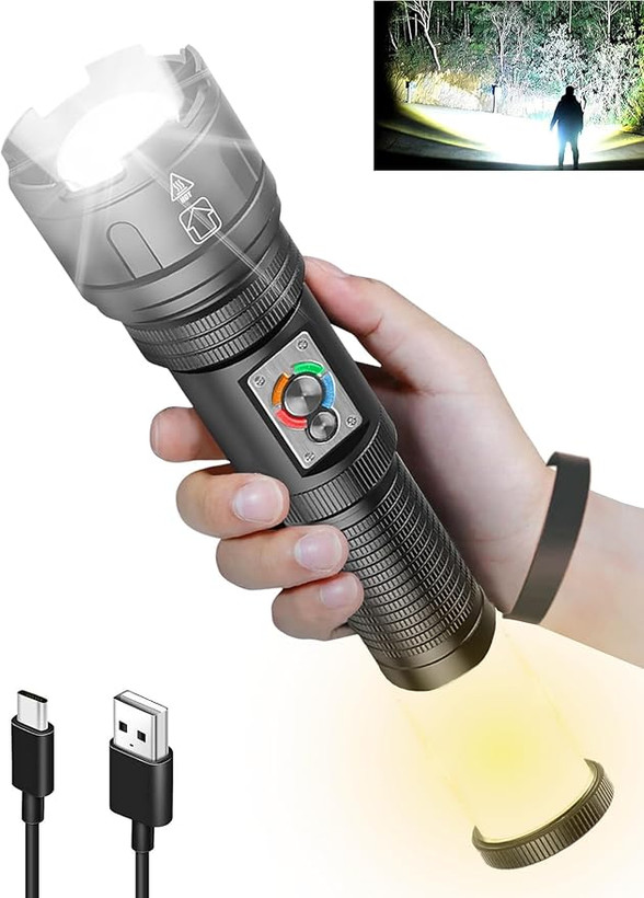 چراغ قوه شارژی چندکاره کمپینگ مدل Multifunction Camping Light