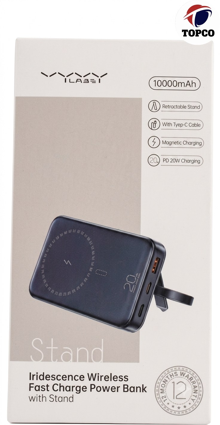 پاوربانک مک سیف وایرلس 10000mAh برند Vyvylabs