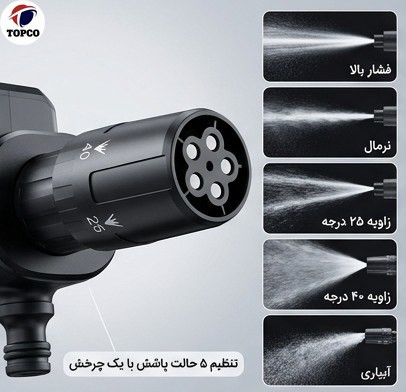 کارواش شارژی تفنگی مدل X9 قابل حمل