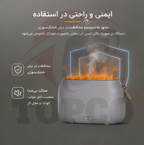 دستگاه بخور و رطوبتساز شعلهای مدل HZ005