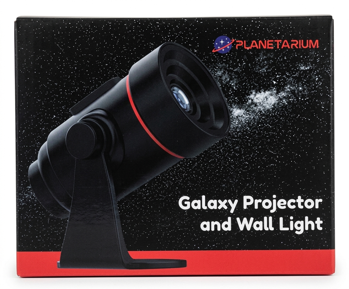 پروژکتور کهکشان و چراغ دیواری - چرخش 360 درجه با اتصال USB
