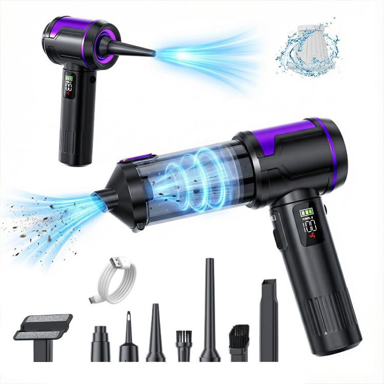 جارو شارژی دستی خودرو سویی تو مدل ST-6708APlus Max با موتور براشلس