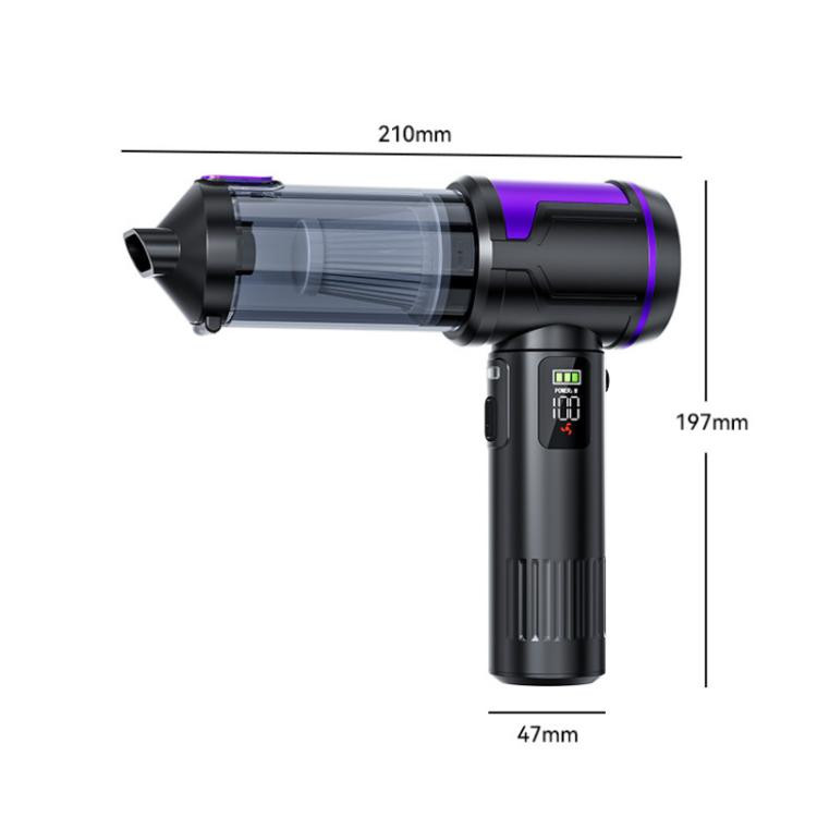 جارو شارژی دستی خودرو سویی تو مدل ST-6708APlus Max با موتور براشلس